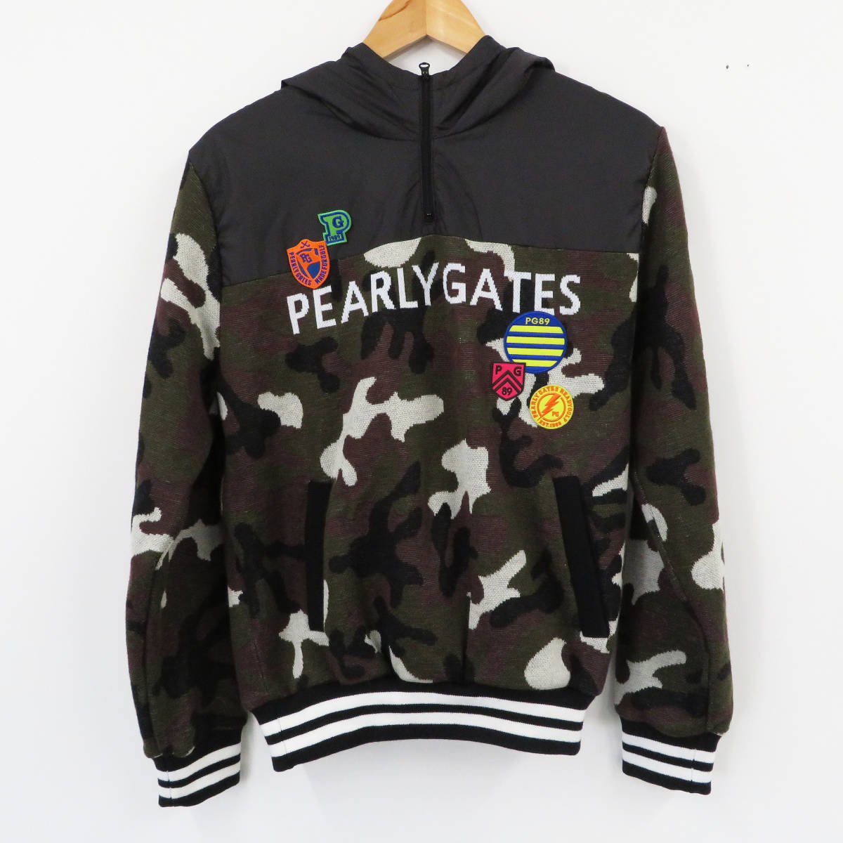 PEARLYGATESパーリーゲイツのメンズゴルフウェア・迷彩柄パーカーをお買い取り♩和歌山市ブランド古着買い取り販売リサイクルのストスト