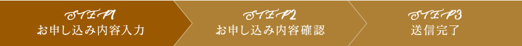 お申込み内容入力